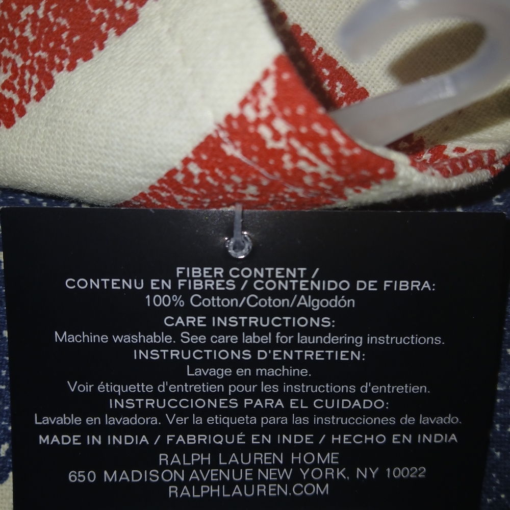 Ralph Lauren 100% Cotton Patriotic American Flag Apron, Unisex - Picture 6 of 8
